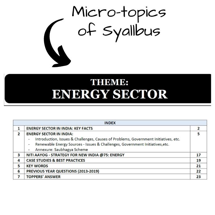 thematic notes for IAS